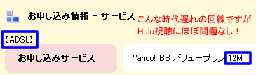 ADSLでも問題なし!