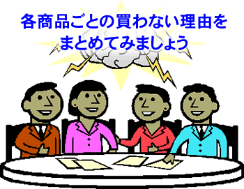 買わない理由